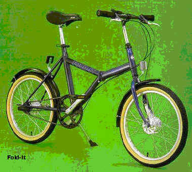 daewoo shuttle folding bike