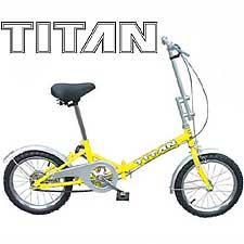 titan folding bike