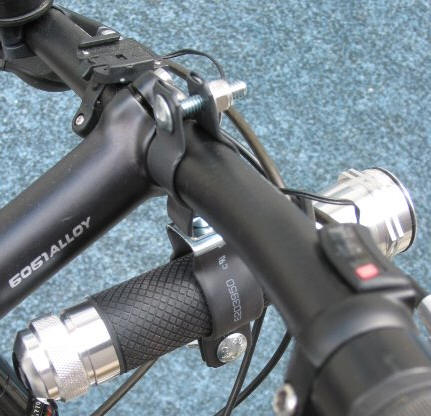 flashlight bike holder