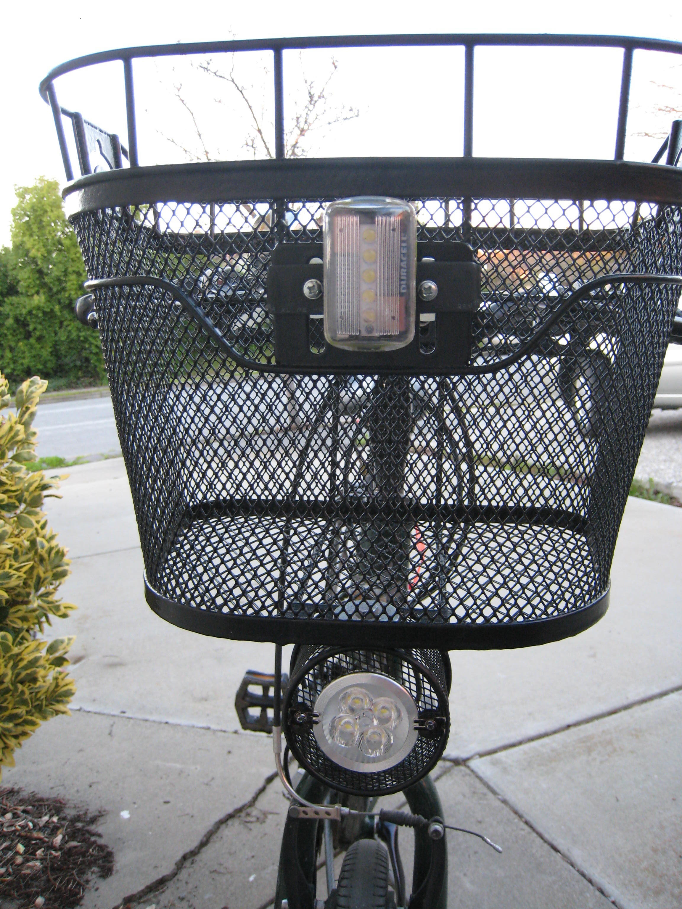 bike basket light